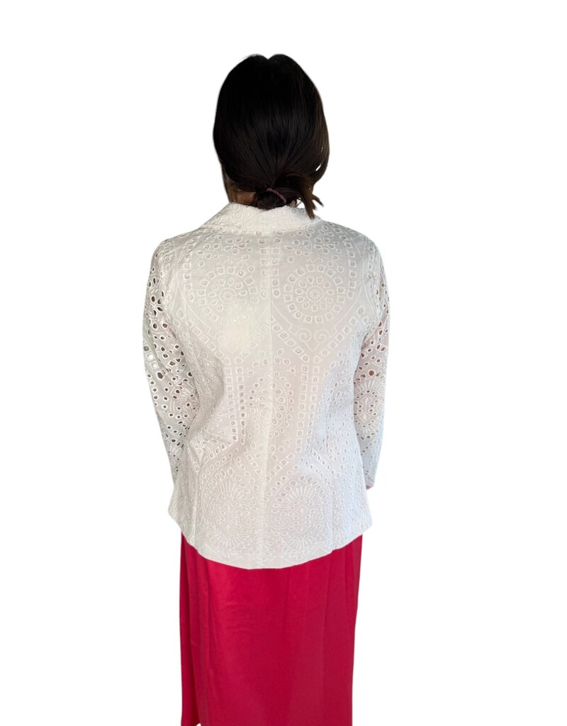 Eyelet Lace Blazer