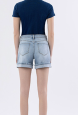 T6722- Cuffed shorts