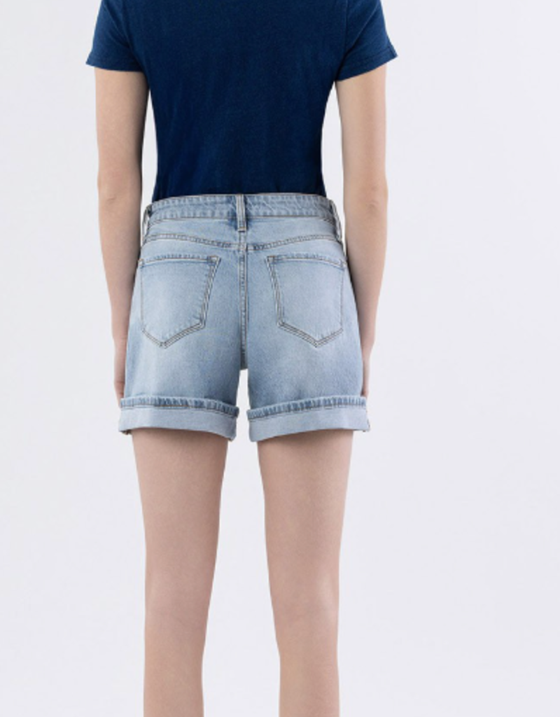 T6722- Cuffed shorts