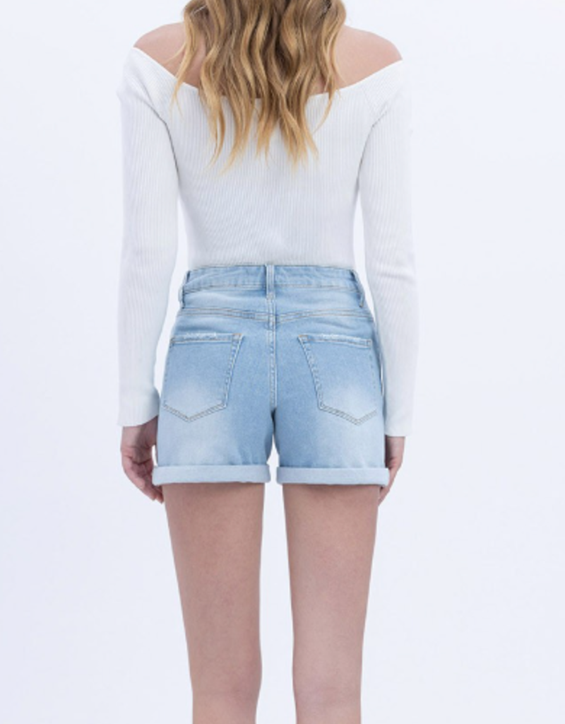 V2906- Roll Up Shorts
