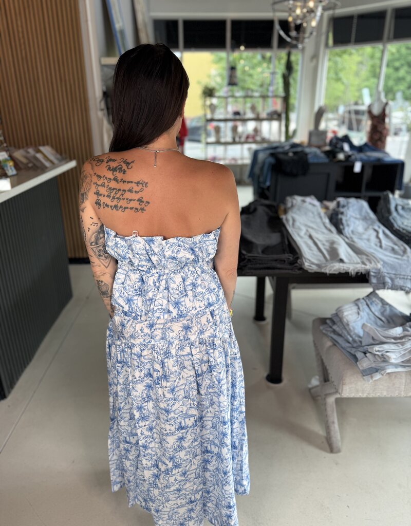 Printed Maxi Skirt