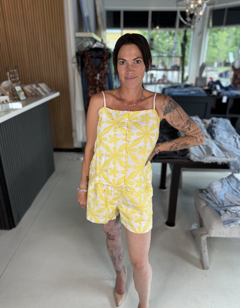 Cami yellow top