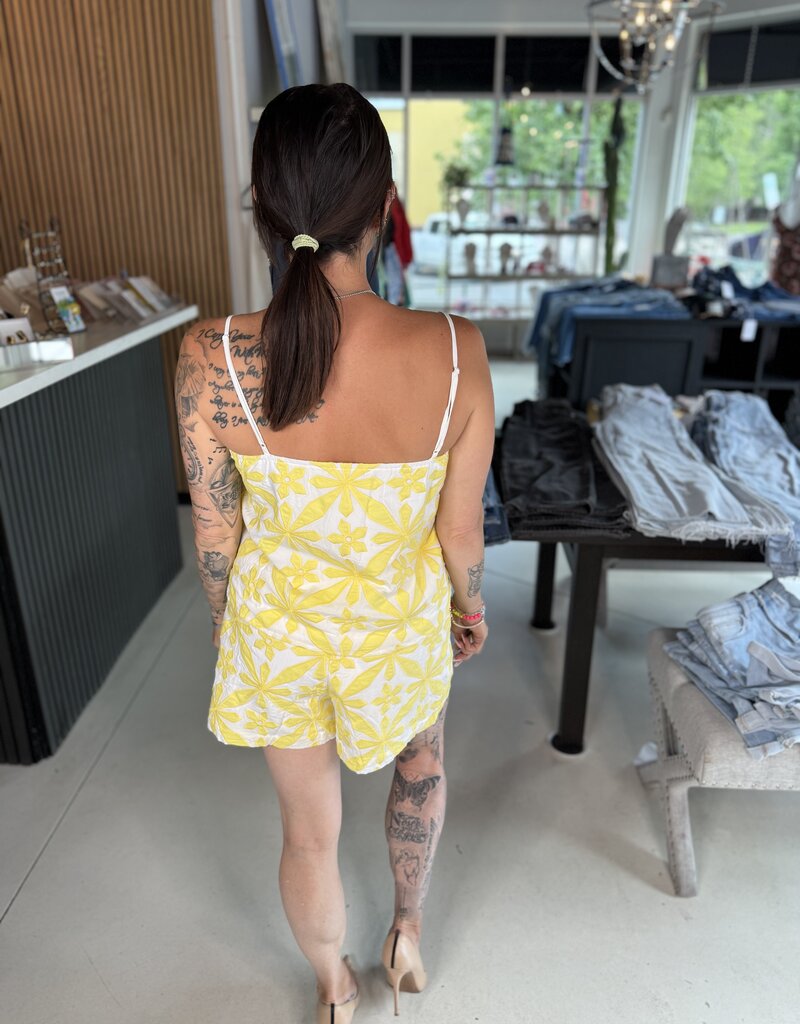 Cami yellow top