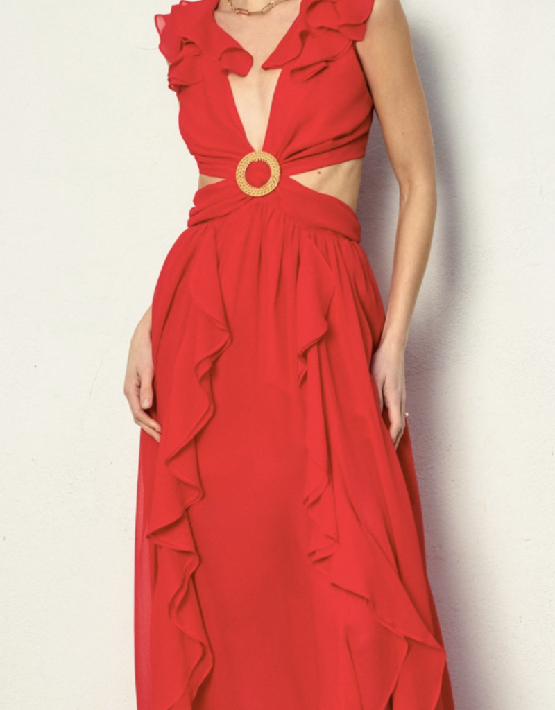 A stunning red dress that turns heads with every step. Features a flattering silhouette, bold hue, and elegant details—perfect for special events, date nights, or any moment you want to stand out.Red Dress