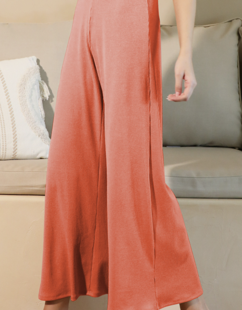 Ribbed Relaxed Pants