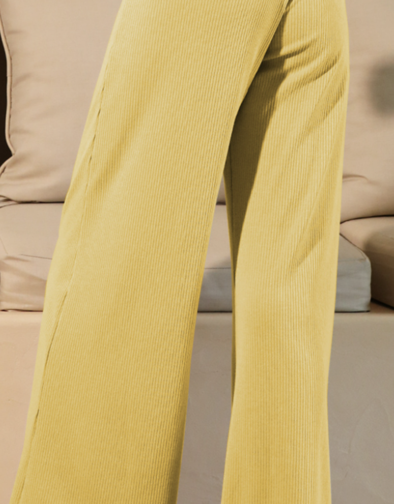 Ribbed Relaxed Pants