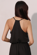 Washed Satin Cami Crop