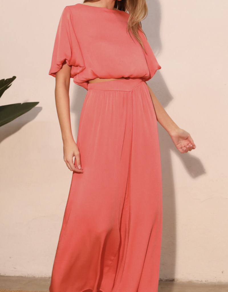 Washed Poli Silk Crop