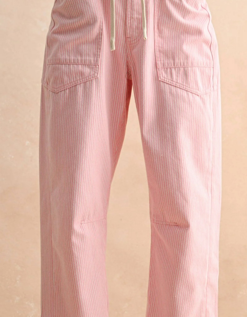 Pink Pin Stripe Pants