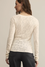 Tibi Scoop Mesh Sweater