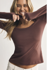 Second Skin Scoop Neck Top