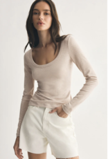 Second Skin Scoop Neck Top