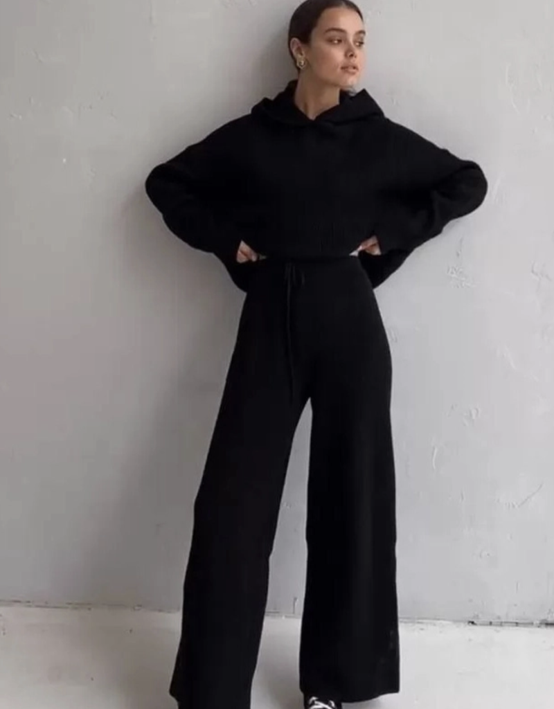 Emma Solid Sweater Pant