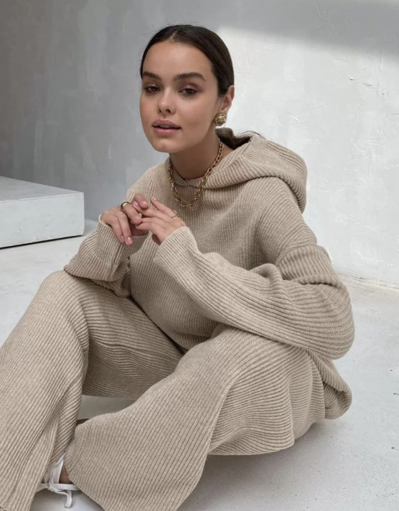 Emma Solid Sweater Pant