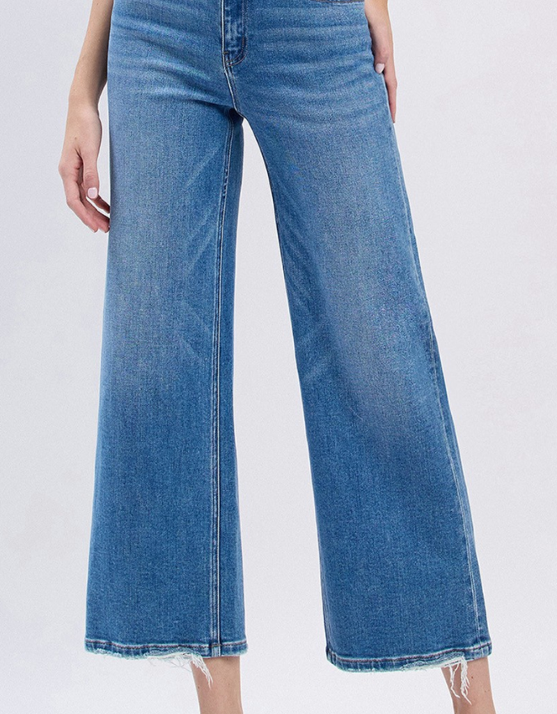 Blue High Rise Denim