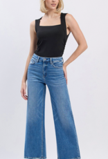 Blue High Rise Denim