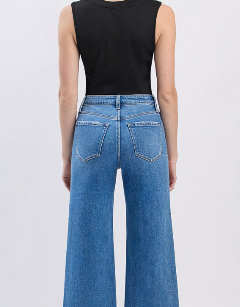 Blue High Rise Denim