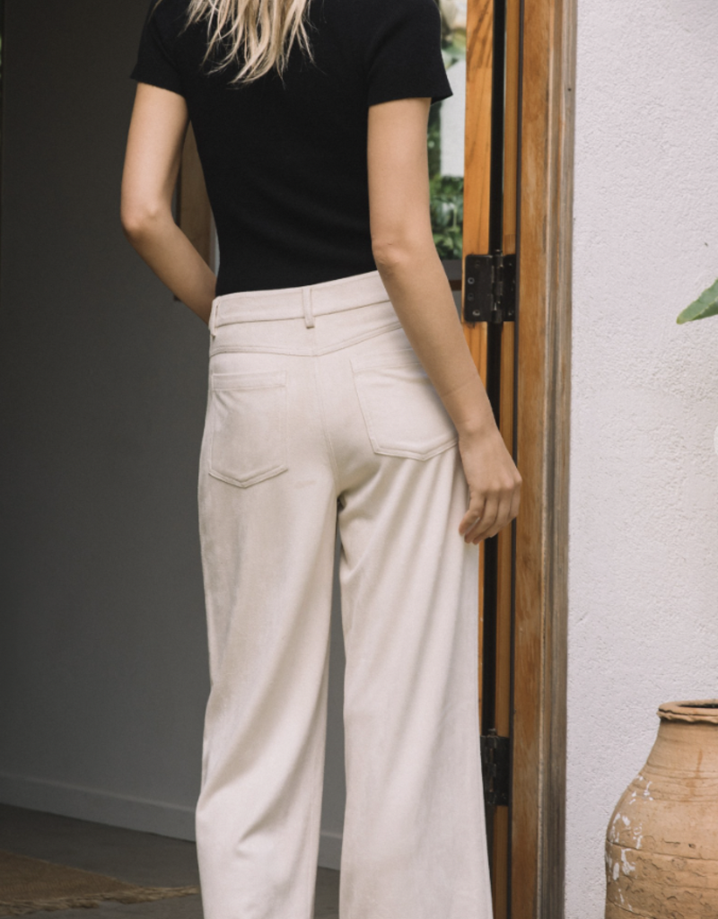 Faux Suede Pants