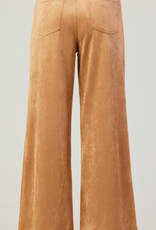 Faux Suede Pants