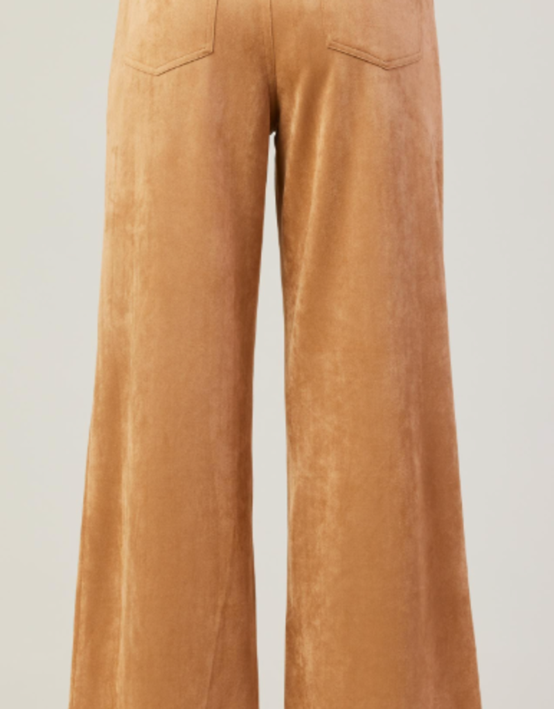 Faux Suede Pants