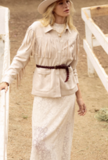 Suede Fringe Jacket