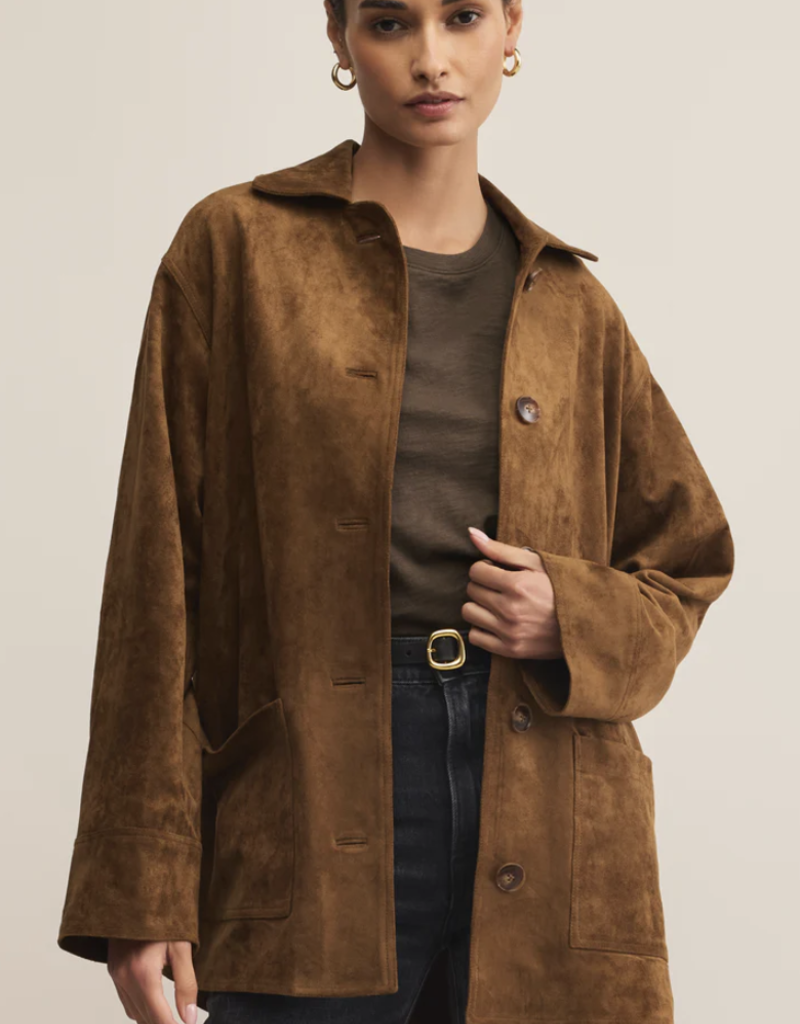 Decker Suede Chore Jacket