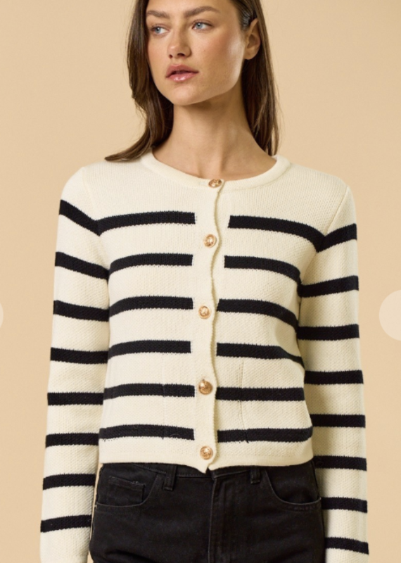Button Down Sweater