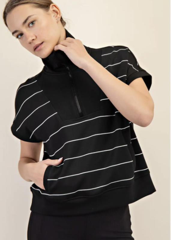 Modal Quarter Zip Pullover