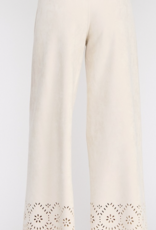 Suede Laser Cut Pant