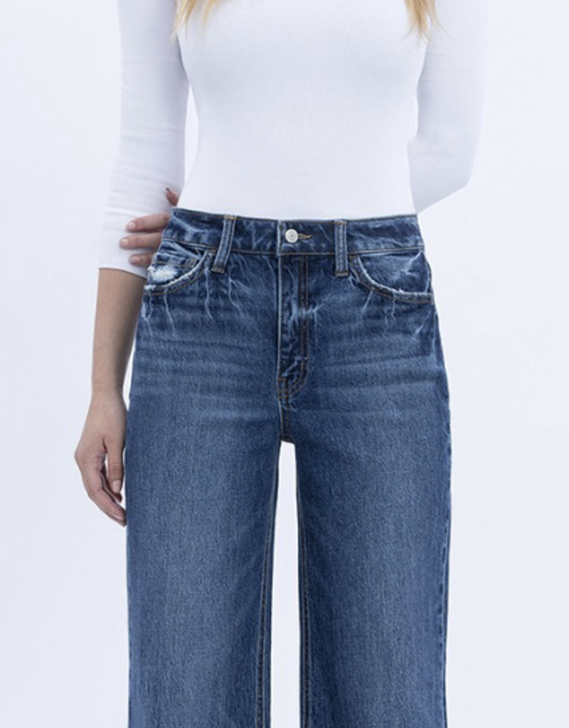 90's Wide Leg Dark Denim