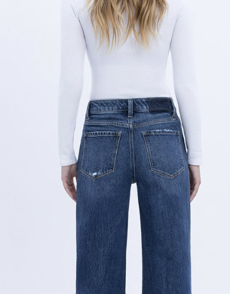 90's Wide Leg Dark Denim