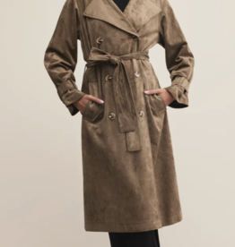 Dorian Suede Trench Retreat