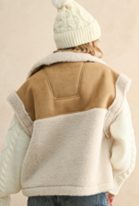 Suede & Sherpa Vest