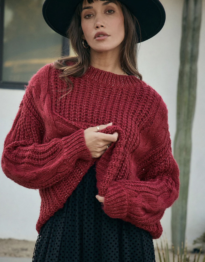 Berry Sweater