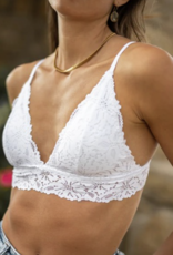 All over lace bralette