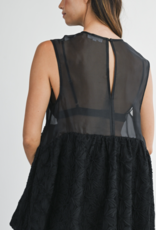 Textured Mini Dress