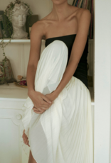 Strapless Drop Waist Dress