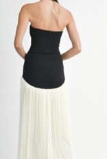 Strapless Drop Waist Dress