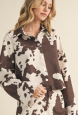 Cow Print Skirt