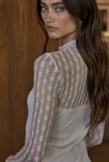 Blush Lace Top