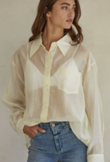 Ivory Button Up