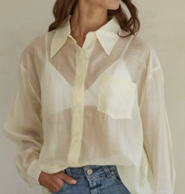 Ivory Button Up