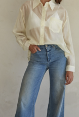 Ivory Button Up