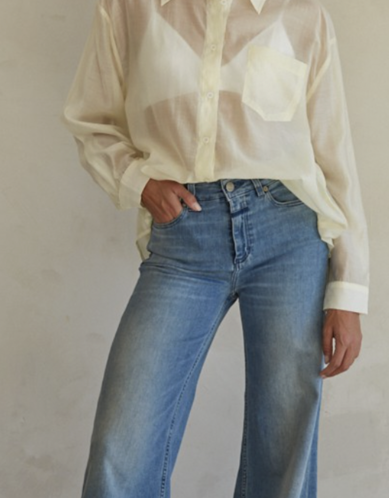 Ivory Button Up
