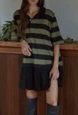Collard Long Sleeve Dress