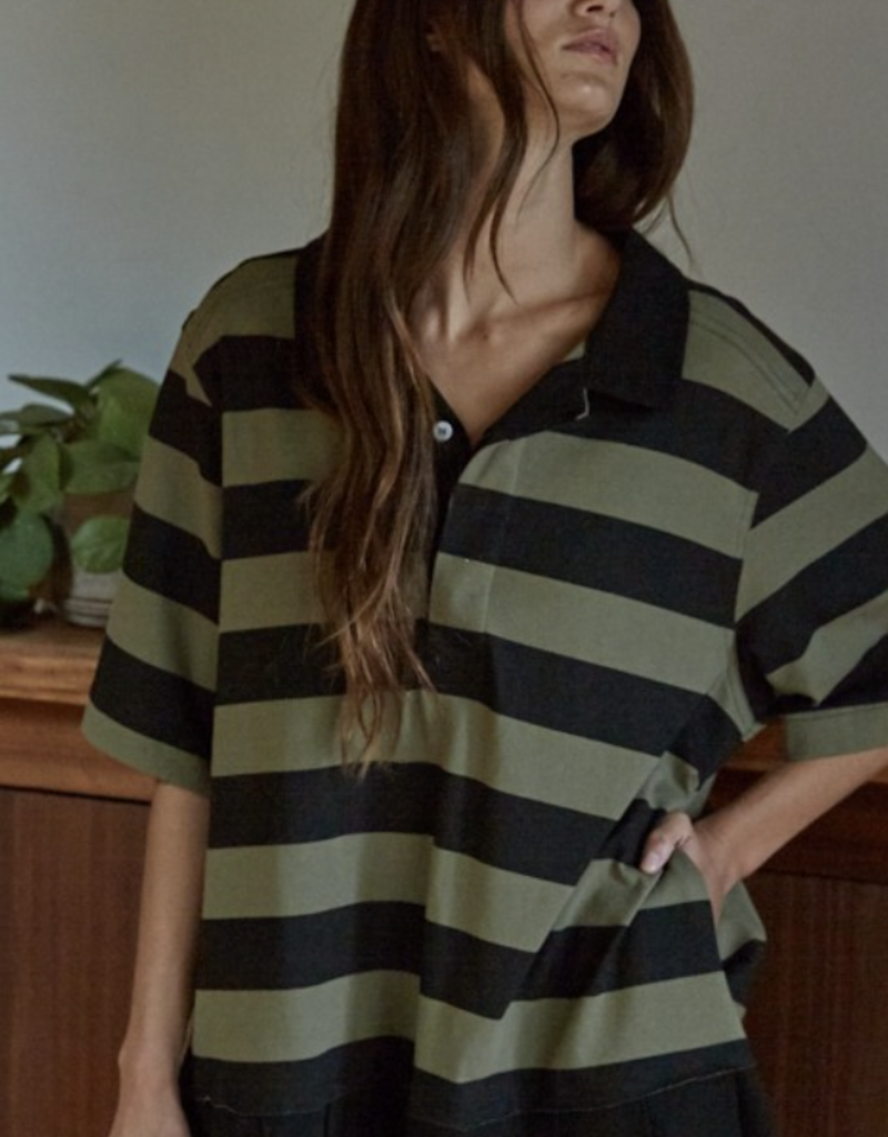 Collard Long Sleeve Dress