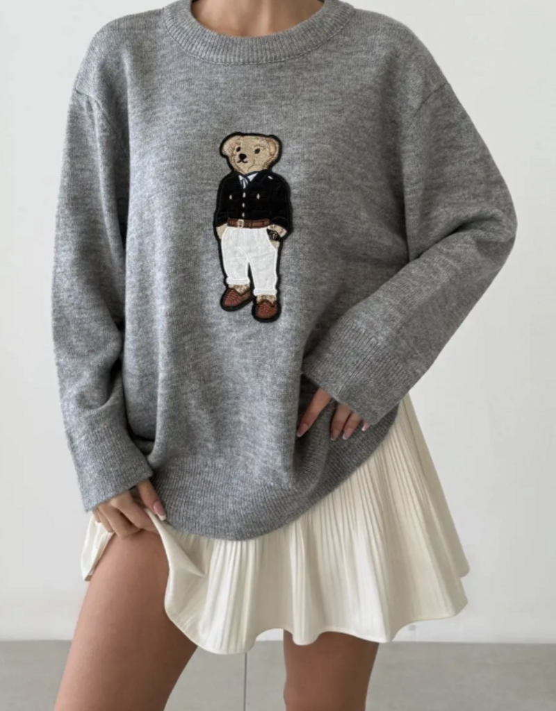 Grey Bear Sweater