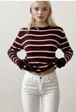 Stripped Knit Sweater