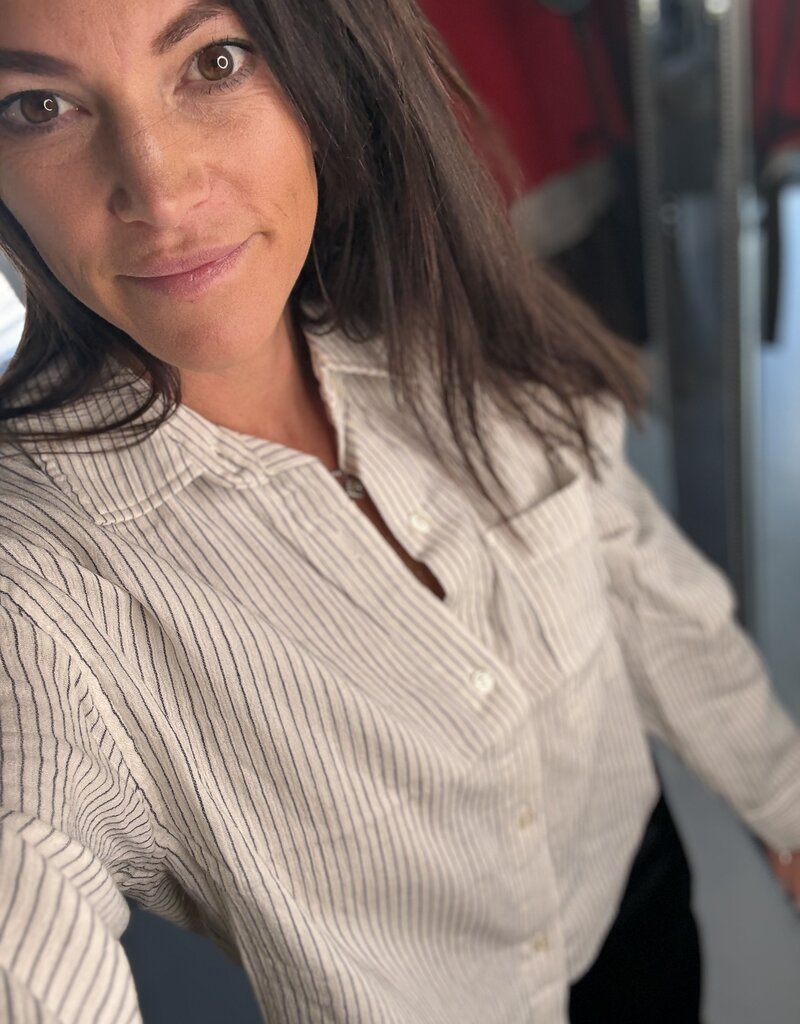 Del Mar Striped Shirt