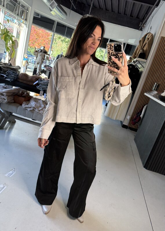 Del Mar Striped Shirt